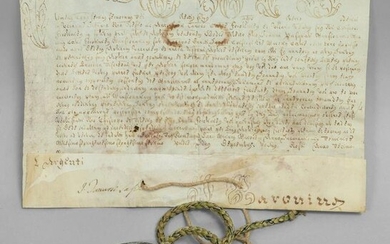 Pergamena con sigillo di S.S.Papa Clemente XIII e