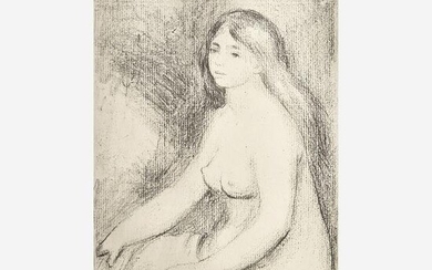 Pierre-Auguste Renoir (French, 1841-1919) Baigneuse