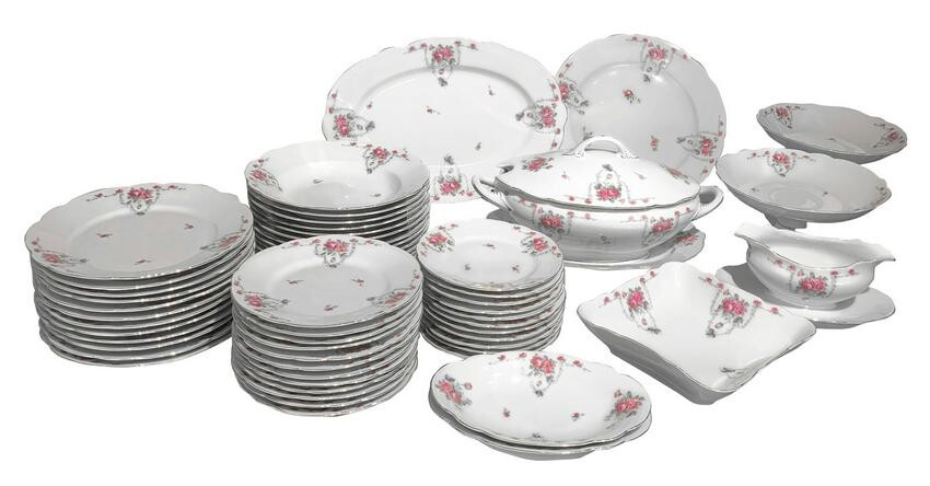 Porcelain plates set C.T. Altwasser Germany Geschirr