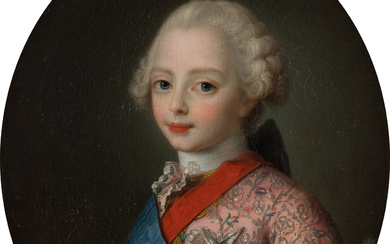 Portrait of Louis-Joseph-Xavier of France, Duke of Burgundy, Versailles,Jean-Martial Frédou