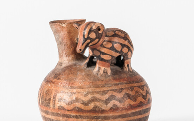 Pre-Columbian Animal Effigy Vessel