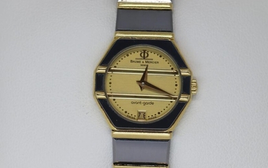 Rare Baume & Mercier Avant Garde 1830 18k Gold &