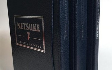 Rare Book Set : Netsuke 7 - 3 Volumes
