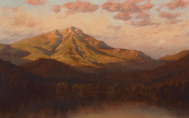 Raymond Dabb Yelland (1848-1900) Mount Diablo 8 3/4 x 14...