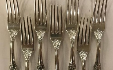 Reed & Barton Sterling Silver Francis I Forks