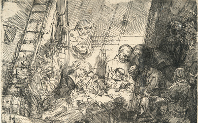 Rembrandt Harmensz. van Rijn (1606 Leiden - Amsterdam 1669) – The Circumcision in the Stable