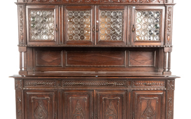 Renaissance Revival Carved Walnut Sideboard