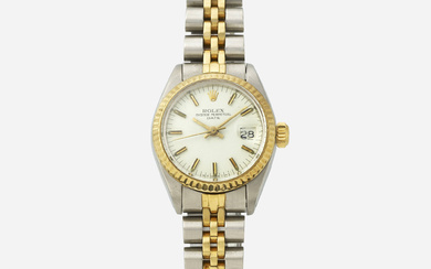 Rolex 'Date' gold and stainless steel wristwatch, Ref. 6917