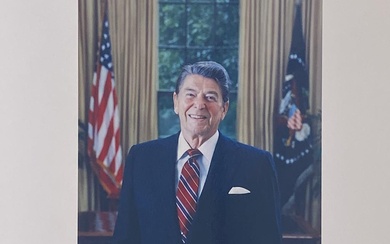 Ronald Reagan signed photo