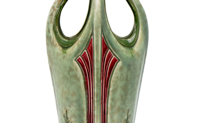 Royal Dux Porcelain Vase, Czechoslovakia, 20th Century.