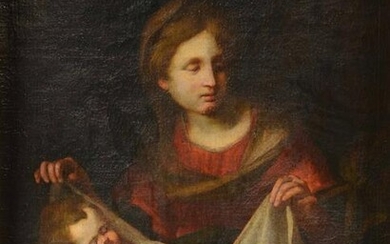 Scuola emiliana del XVIII secolo, Madonna con Bambino e