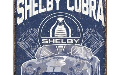 Shelby Cobra Garage Pub Bar Metal Sign