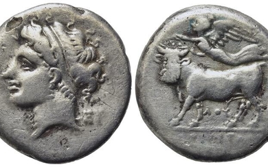 Southern Campania, Neapolis, c. 275-250 BC. AR Didrachm (20mm, 6.75g)....