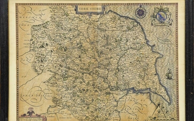 Speed (John). York Shire, 1611 or later, & 5 other maps
