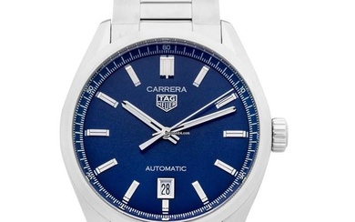 TAG Heuer Carrera WBN2112.BA0639 - Carrera Automatic Blue Dial Stainless Steel Men's Watch