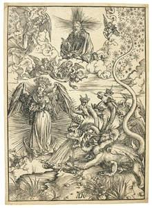 THE APOCALYPTIC WOMAN (B. 71; M., HOLL. 173), Albrecht Dürer