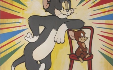 TOM AND JERRY / TOM Y JERRY (1957) STOCK POSTER, SPANISH
