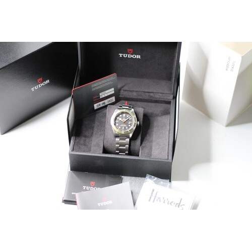 TUDOR BLACK BAY HARRODS EDITION BOX AND PAPERS JULY 2021, ci...