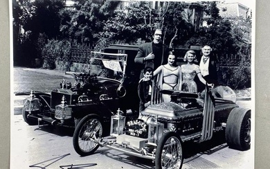 The Munsters George Barris The Dragula Signed Photograph