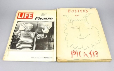 The Posters of Picasso Book & 1968 Life Magazine