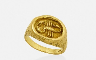 Tiffany & Co., Gold Scorpio ring