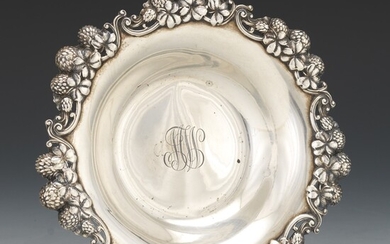 Tiffany & Co. Sterling Shamrock Bowl, ca. 1902-1907