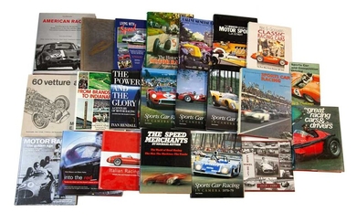 Twenty-Two Titles Relating to Motor Racing No Reserve