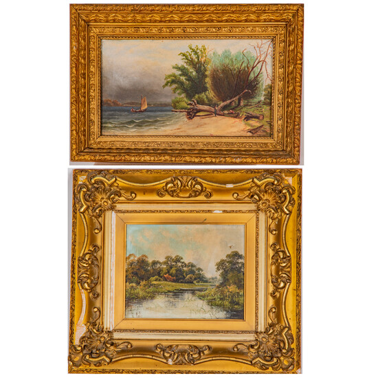 Two Framed 19th Century Paintings