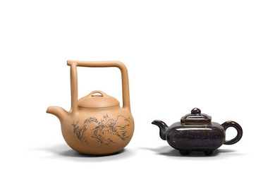 Two Yixing Teapots and covers
