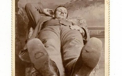 Unusual Cabinet Card- What a Perspective!