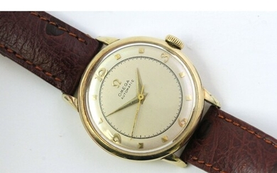VINTAGE OMEGA BUMPER AUTOMATIC 14CT GOLD FILLED CIRCA 1947, ...
