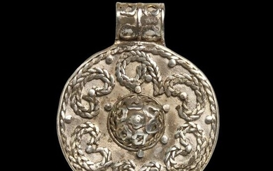 Viking Silver Filigree Pendant, c. 9th-11th Century