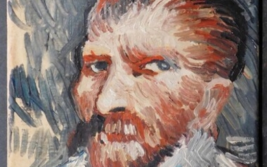 Vincent van Gogh, Manner of: Self Portrait