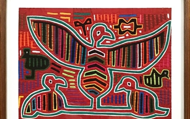 Vintage Guna / Kuna Mola Textile Art (Panama)