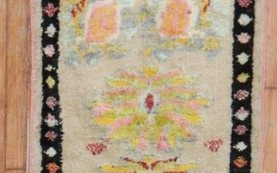 Vintage Scatter Color Anatolian Rug No. r5282