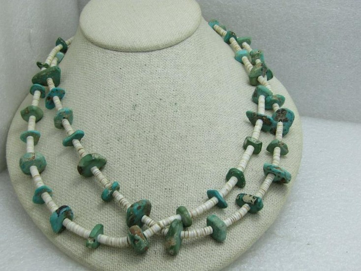 Vintage Southwestern/Native American Turquoise Nugget &