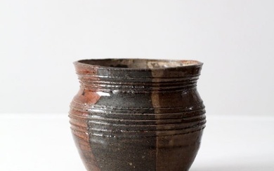 Vintage Studio Pottery Cachepot Pottery Vase