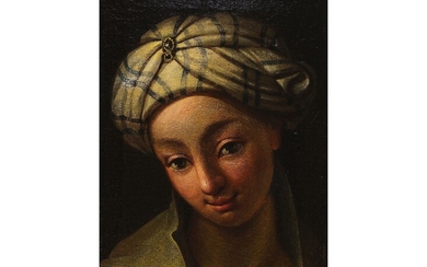 Vittorio Ghislandi appelé Fra' Gargalio Bergame 1655 - 1743 Bergame, cercle de "Portrait de dame...