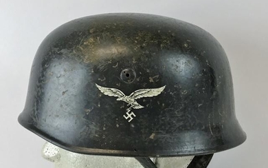 WW2 German Fallschirmjager Helmet, Double Decal