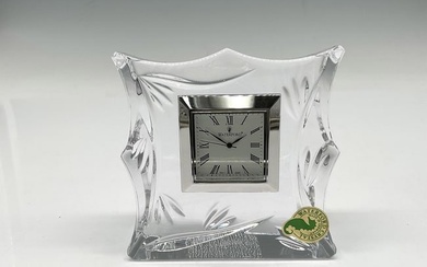 Waterford Crystal Table-Desk Clock, Small Bamboo
