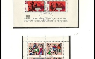 gestempelt - Sammlung DDR 1949)1990