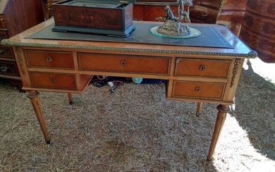 ormolu mounted mahogany desk