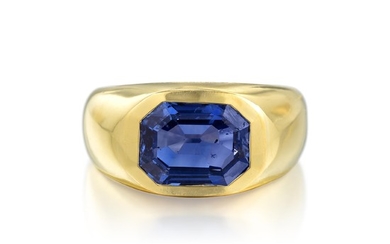 Bulgari 3.78-Carat Sapphire Ring