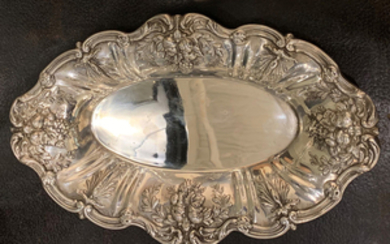 14 TOW, FRANCIS I BREAD STERLING SERVING TRAY