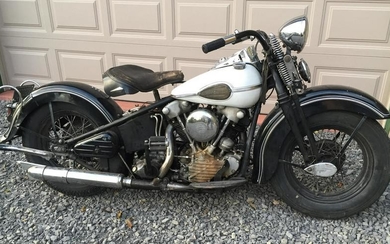 1941 FL Harley Davidson 74 CI Knucklehead