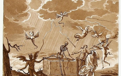 Anonimo XVIII-XIX sec., Allegoria, 1810