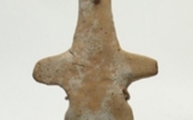 Boeotian terracotta votive figurine, perhaps a goddess