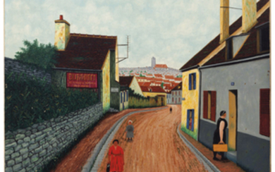 Camille Bombois (French, 1883–1970), La rue à Pointoise