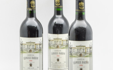 Chateau Leoville Barton 1990, 3 bottles