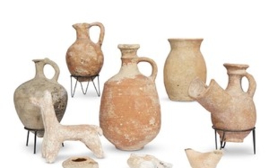 A collection of Helladic, Mycenaean, Greek, and Roman terracotta...